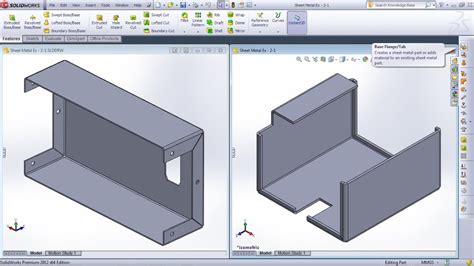 solidworks sheet metal converting box to sheet metal|solidworks sheet metal pdf.